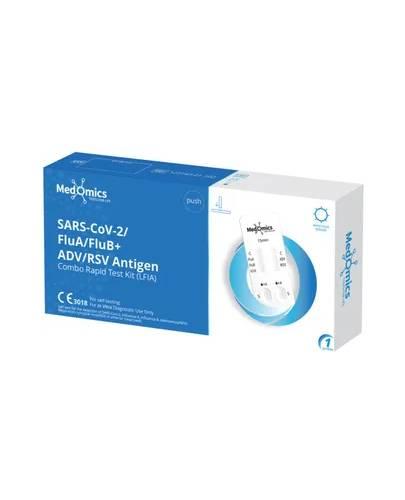 LabHome, Test Combo 5w1 Sars-Cov-2/Flu A/B/RSV/ADV, 1 sztuka
